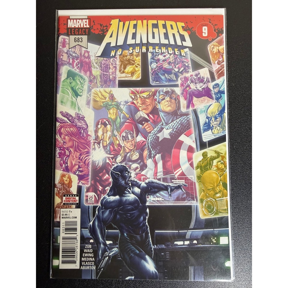 Avengers 683 No Surrender Part 9 Marvel Legacy 2018 Mark Waid‎ Al Ewing Beast